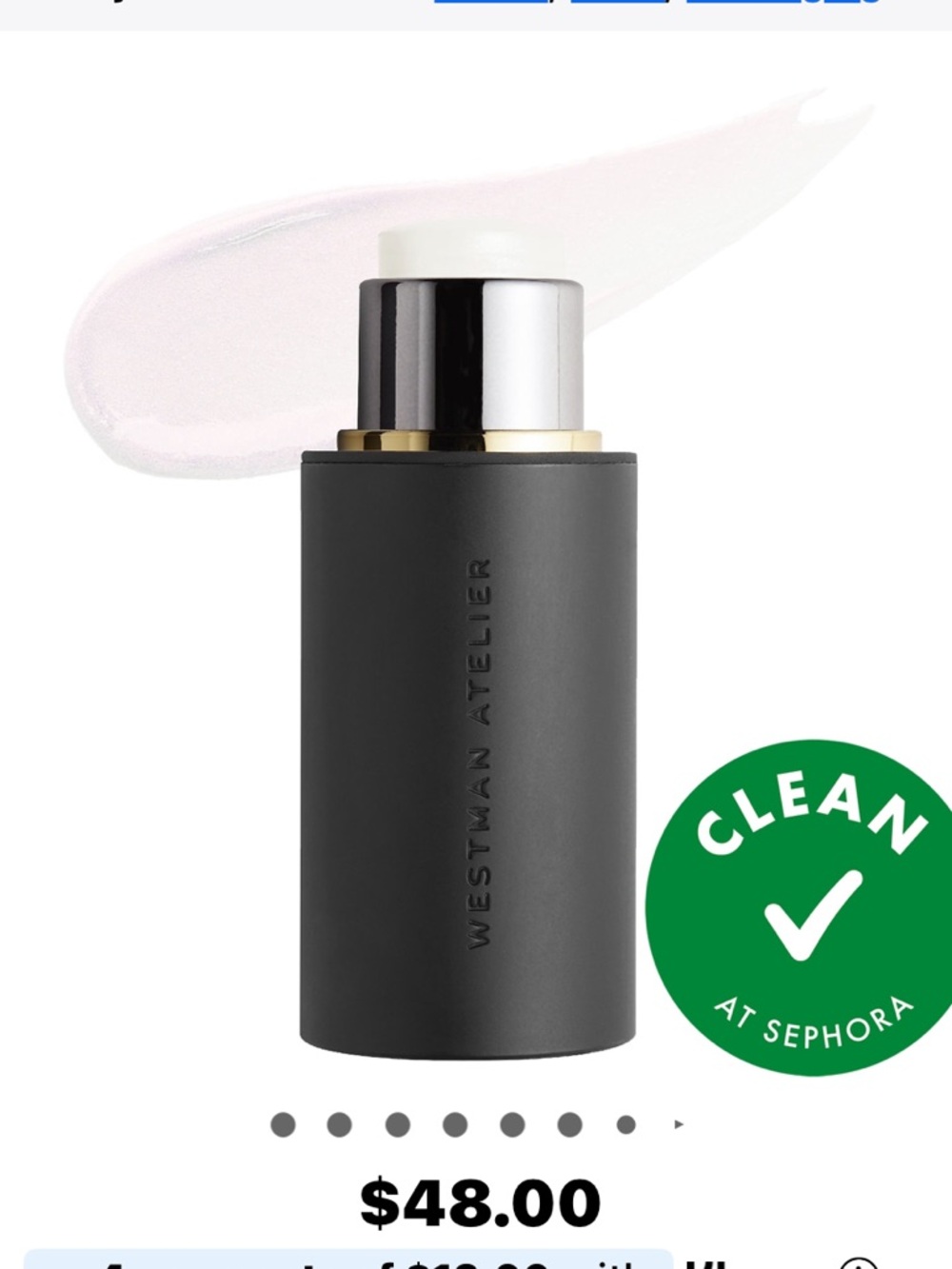 Westman Atelier lit glassy gel Highlighter Stick